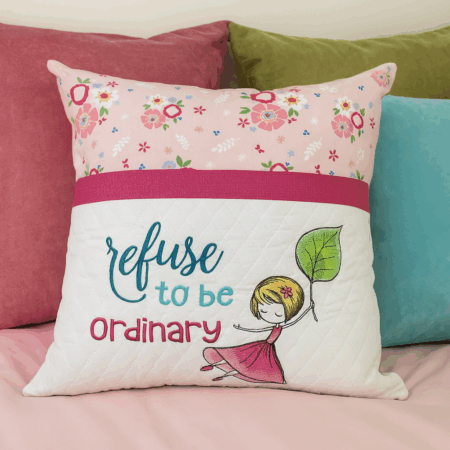 Book Pocket Pillow Slip Cover