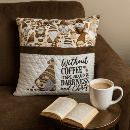 Book Pocket Pillow Slip Cover