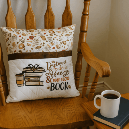 Book Pocket Pillow Slip Cover