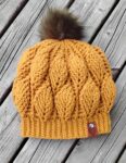 Crochet Pattern Fallen leaf hat - Digital Download