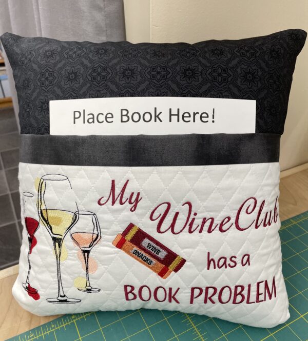 Book Pocket Pillow Slip Cover