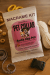 Pet Collar Macrame Kit - Clove Hitch (Half Hitch) knot