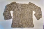 Crochet Mohair Sweater Pull Over xl to 2x