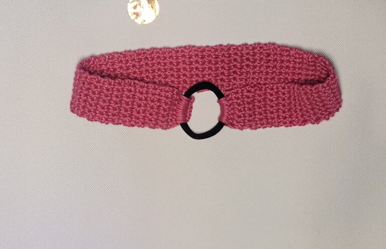 Pink headband
