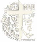 Man of Faith Cross and Lion