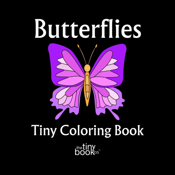 Butterflies Tiny Coloring Book