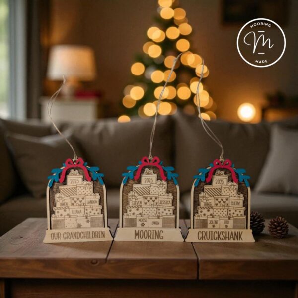 Personalized Family Christmas Ornament