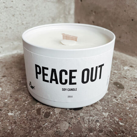 Peace Out Soy Candle