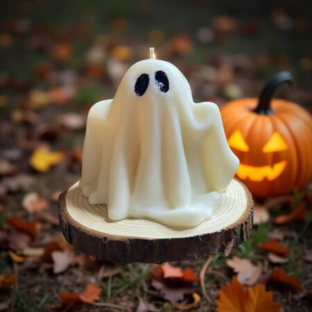 Halloween candle ¨Cute Spirit¨ / Bougie d'Halloween