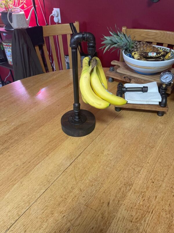 Industrial style banana holder - Banana Stand