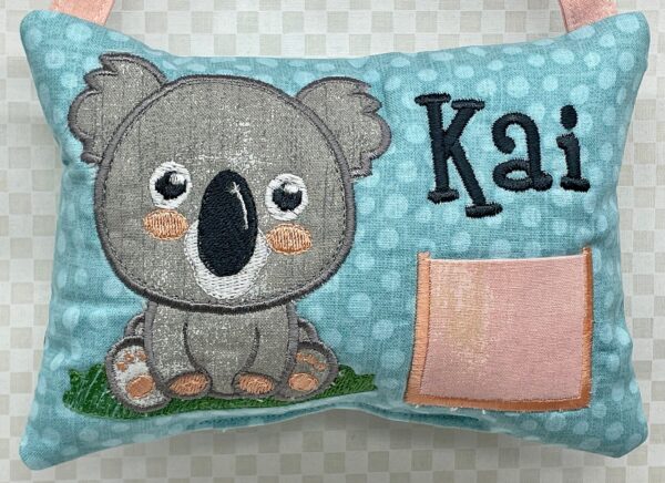 Koala Bear Tooth Fairy Pillow by Tooth Fairy Tess - Personalized