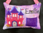 Fairy Tale Castle Tooth Fairy Pillow by Tooth Fairy Tess- Personalized