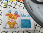 Giraffe Tooth Fairy Pillow by Tooth Fairy Tess - Personalized
