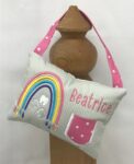 Rainbow Tooth Fairy Pillow by Tooth Fairy Tess - Personalized