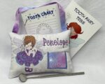 Frilly Purple Dress Fairy Tooth Pillow by Tooth Fairy Tess