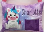 Unicorn Tooth Fairy Pillow by Tooth Fairy Tess - Personalized