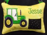Farm Tractor Tooth Fairy Pillow by Tooth Fairy Tess - Personalized