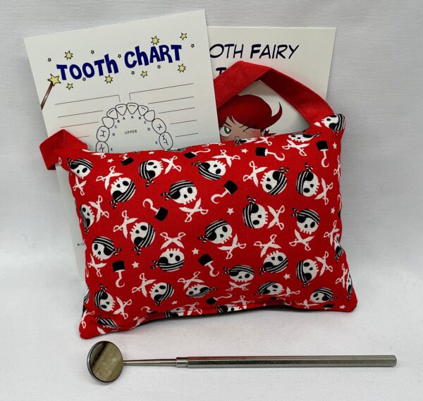 Pirate Tooth Fairy Pillow by Tooth Fairy Tess - Personalized