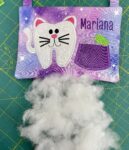 Kitty Tooth Fairy Pillow by Tooth Fairy Tess- Personalized