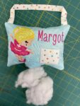 Ballerina Tooth Fairy Pillow by Tooth Fairy Tess- Personalized