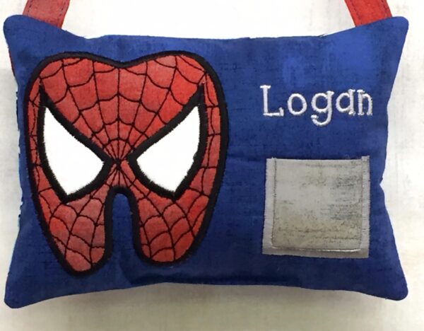 Spidy Tooth Fairy Pillow by Tooth Fairy Tess - Personalized