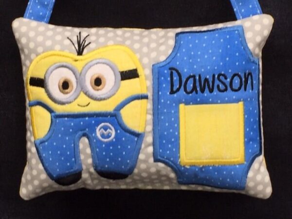 Mini Helper Tooth Fairy Pillow by Tooth Fairy Tess - Personalized