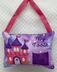 Fairy Tale Castle Tooth Fairy Pillow by Tooth Fairy Tess- Personalized