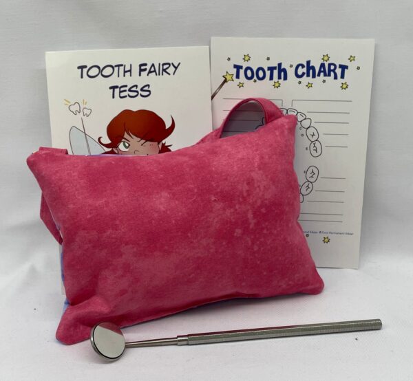Unicorn Tooth Fairy Pillow by Tooth Fairy Tess - Personalized