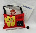Pika Tooth Fairy Pillow by Tooth Fairy Tess- Personalized
