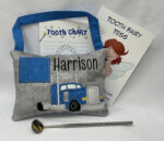 Semi Tractor Tooth Fairy Pillow by Tooth Fairy Tess - Personalized