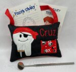 Pirate Tooth Fairy Pillow by Tooth Fairy Tess - Personalized