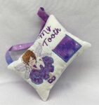Frilly Purple Dress Fairy Tooth Pillow by Tooth Fairy Tess