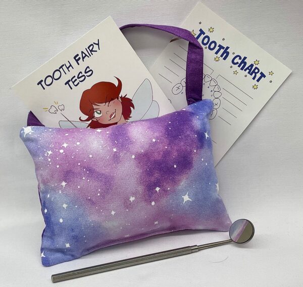 Kitty Tooth Fairy Pillow by Tooth Fairy Tess- Personalized