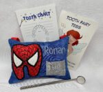 Spidy Tooth Fairy Pillow by Tooth Fairy Tess - Personalized