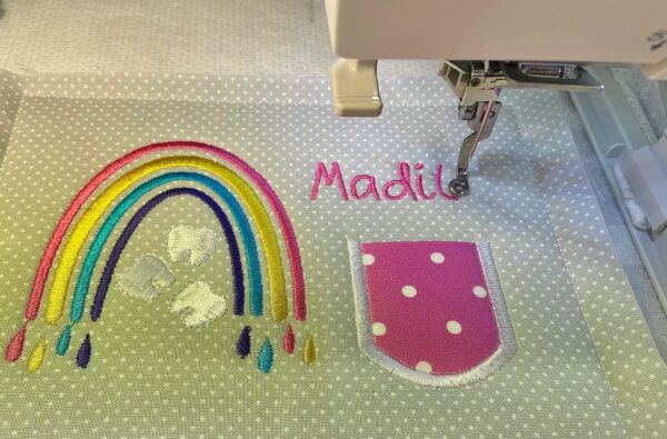 Rainbow Tooth Fairy Pillow by Tooth Fairy Tess - Personalized