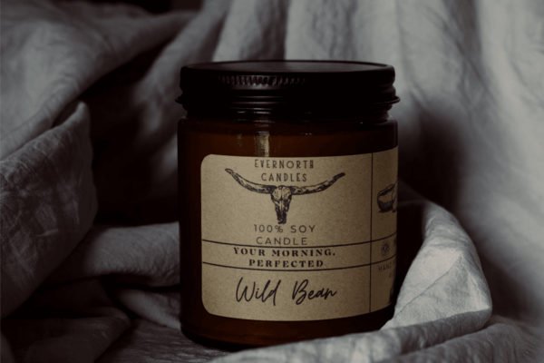 Wild Bean - Sweet Coffee Cream Soy Candle - Sugary, Creamy & Rich Coffee Aroma