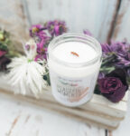 PEACEFUL MOMENTS - Jasmine + Sandalwood Scented Soy Candle