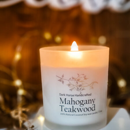 Mahogany Teakwood - Scented Luxury Candle