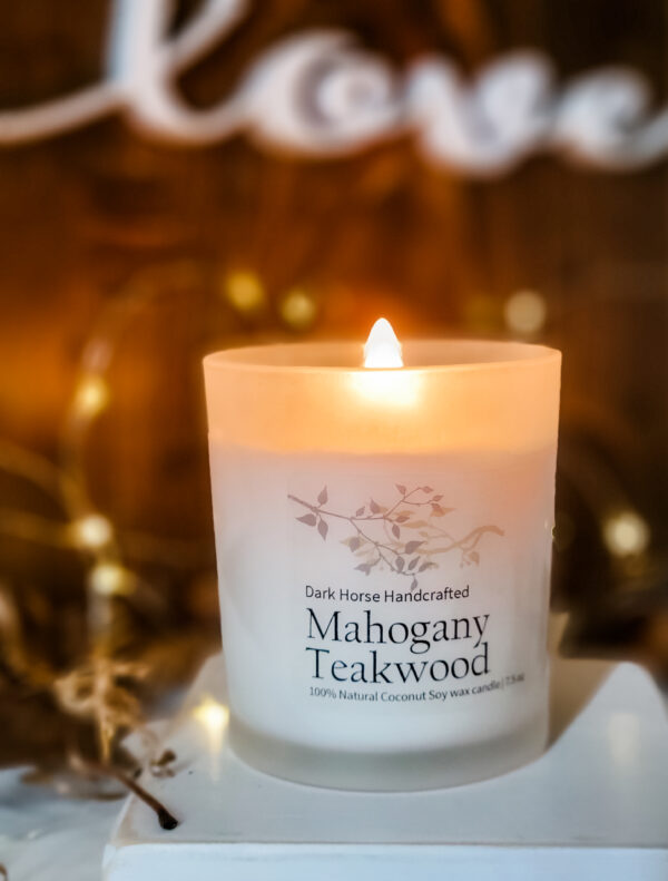 Mahogany Teakwood - Scented Luxury Candle