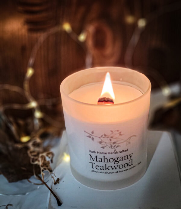 Mahogany Teakwood - Scented Luxury Candle