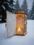 HAndmade Wooden Christmas Lanterns