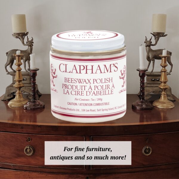 Clapham's Beeswax Furniture Polish
