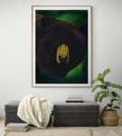Brown Bear, Hand Painted Original Wall Art - Digital Download