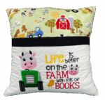 Book Pocket Pillow Slip Cover