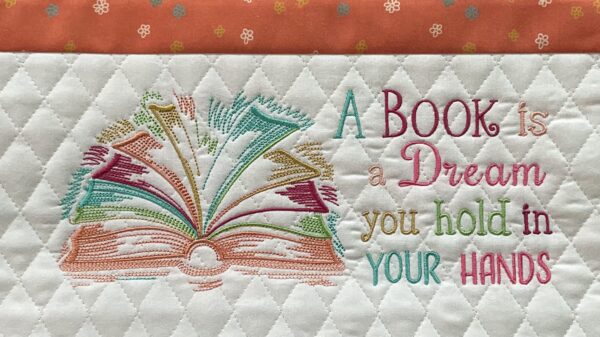 Book Pocket Pillow Slip Cover