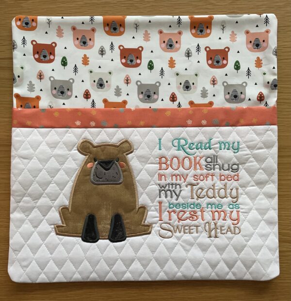 Book Pocket Pillow Slip Cover