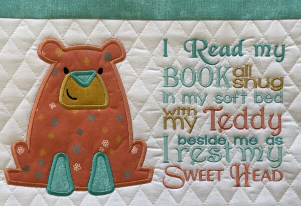 Book Pocket Pillow Slip Cover