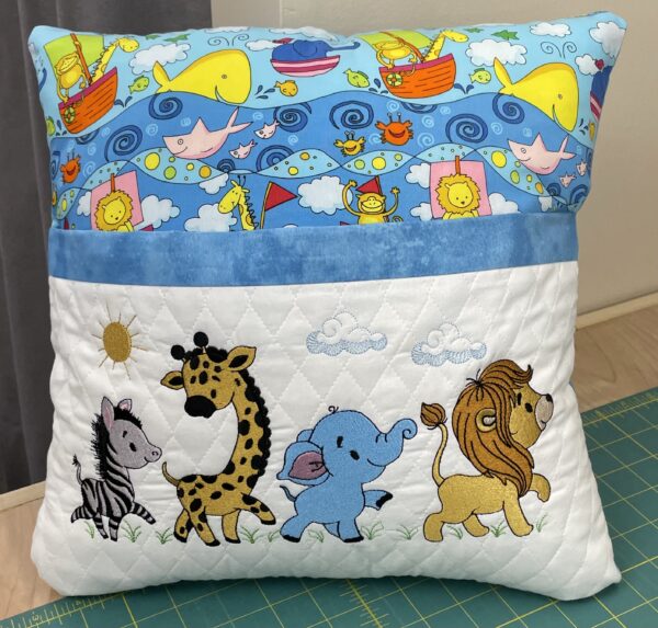 Book Pocket Pillow Slip Cover