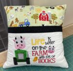 Book Pocket Pillow Slip Cover