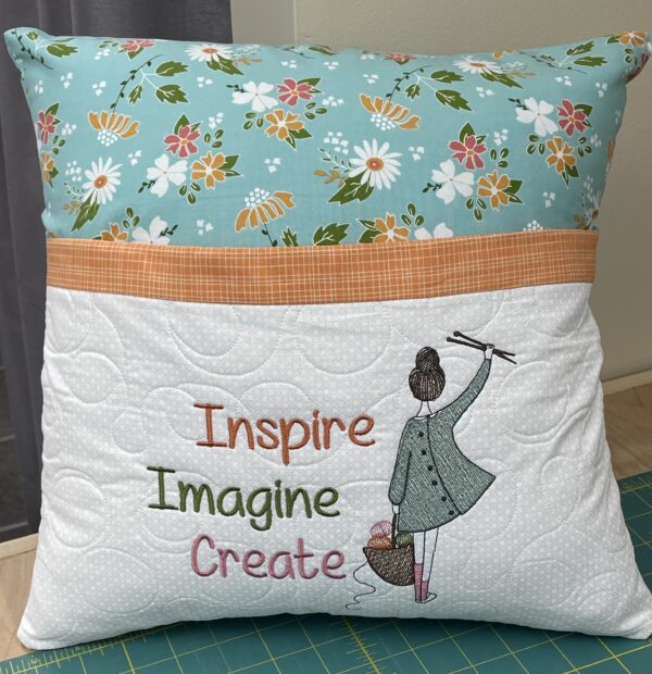 Book Pocket Pillow Slip Cover